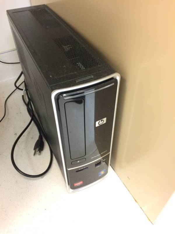 lot 18 image: HP Pavilion Slimline Desktop Computer Reset To Factory Windows 7 Professional - Excellent Working Condition