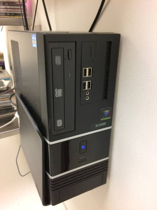 lot 19 image: WOW Desktop PC Computer Reset To Factory Windows 7 Professional,&nbspVIZIO M261VP 26-Inch 1080p LED LCD HDTV&nbspRemote, Microsoft Keyboard, Mouse  PC & Monitor Wall Mounting System - All Excellent Working Condition  