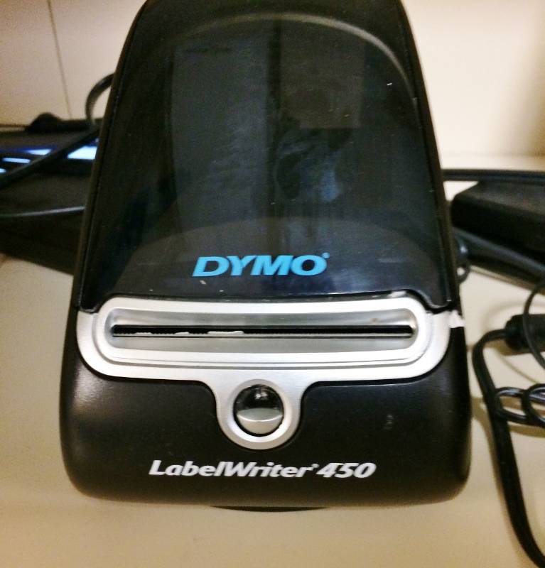 lot 27 image: Dymo 1750110 LabelWriter 450 Thermal Label Writer Printer Excellent Working Condition