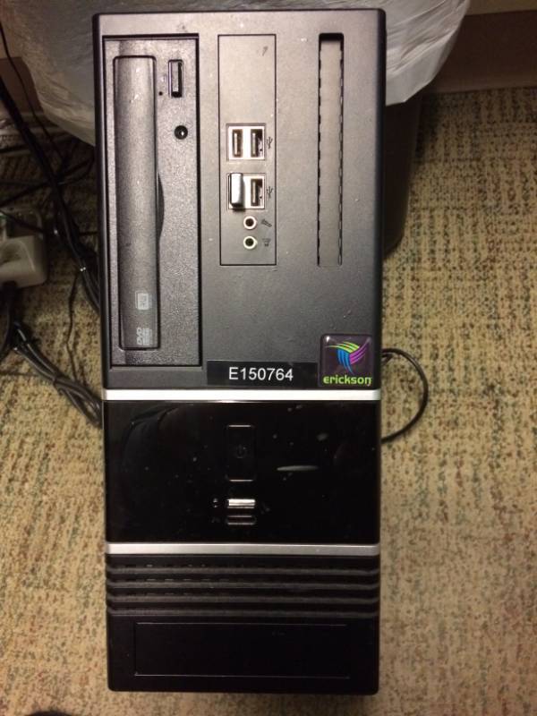 lot 30 image: WOW Desktop PC Computer Reset To Factory Windows 7 Professional, &nbspVIZIO Razor LED LCD HDTV and Logitech Keyboard  Mouse - All Excellent Working Condition