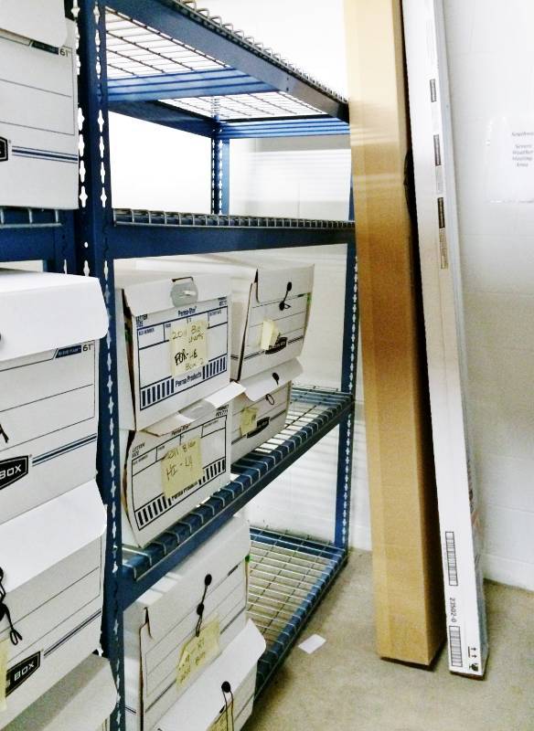 lot 38 image: Commercial 4 Shelf Pallet Racking System 6x2x5 - Like New Condition - Contents Not Included 