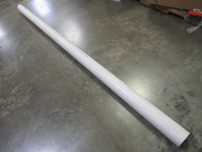 lot 145 image: 4 in. x 10 ft. PVC Sch. 40 DWV Plain End Pipe, 531103