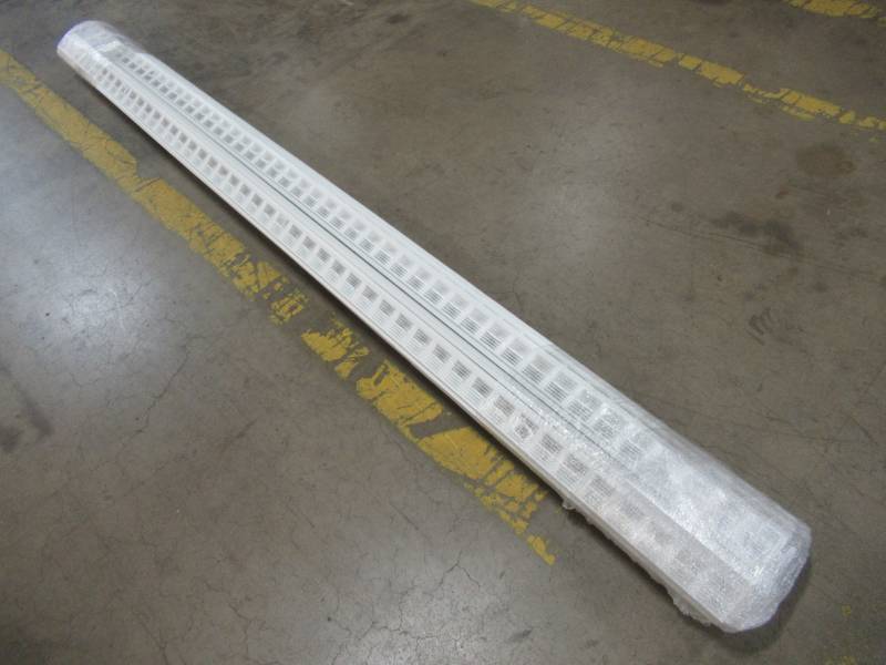 lot 61 image: LL Buildsite LSV8W Rectangle Louvered Soffit Vent, Aluminum, White. About 68 Sq Ft.