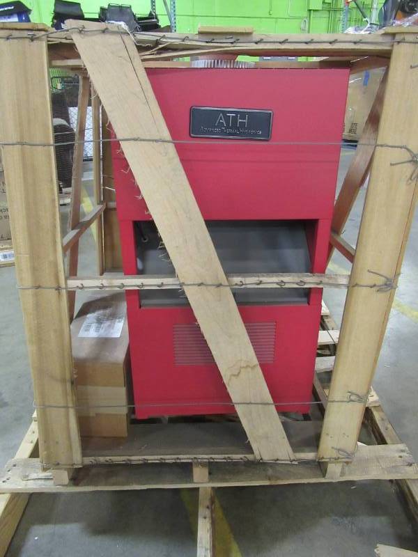 lot 6 image: Advanced Thermal Hydronics HWX Series 105,000 BTU Residential Gas Boiler - Natural Gas, HWX-105-SPRK-N - NEW IN CRATE