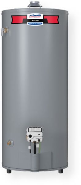 lot 28 image: American Water Heaters 98 Gallon High Recovery Natural Gas Water Heater, G62-100T77-4NOV - NEW IN BOX
