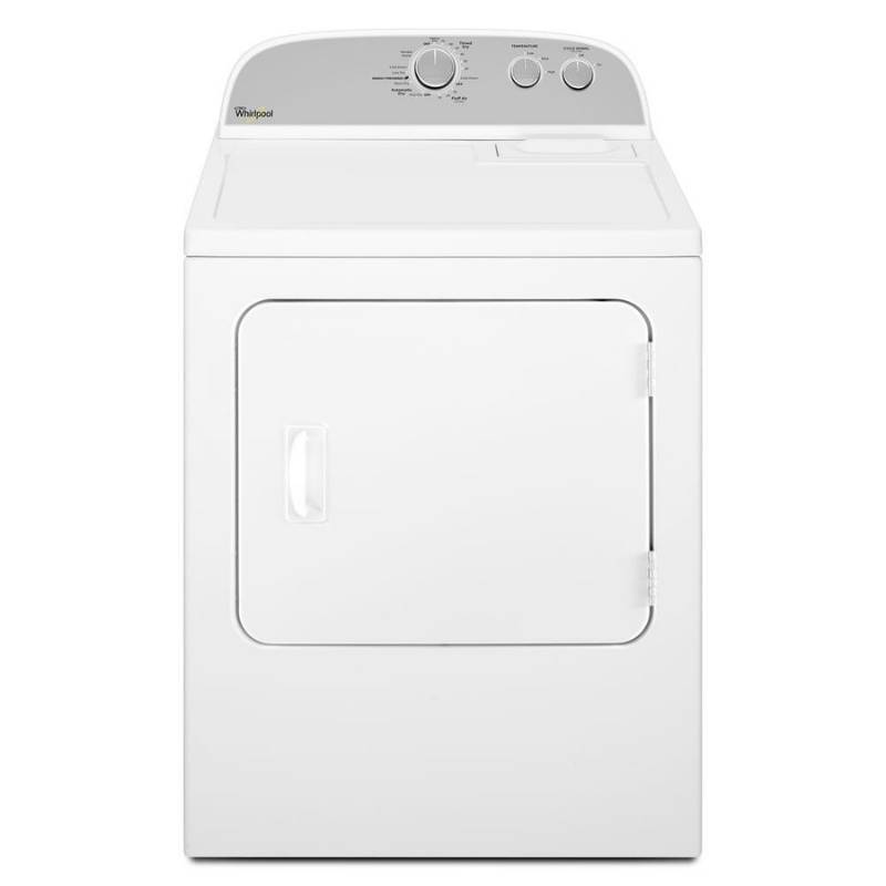 lot 70 image: Whirlpool 7-cu ft Electric Dryer (White) - WED4815EW - NEW IN BOX