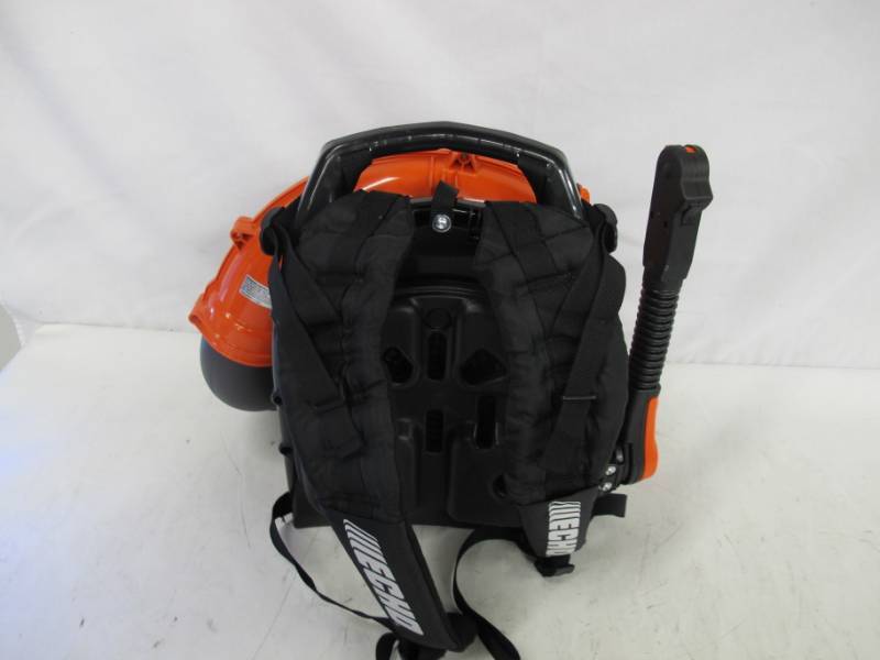 lot 4 image: ECHO 158 MPH 375 CFM 25.4 cc Gas 2-Stroke Cycle Backpack Leaf Blower with Hip Throttle - NEW - No Hose
