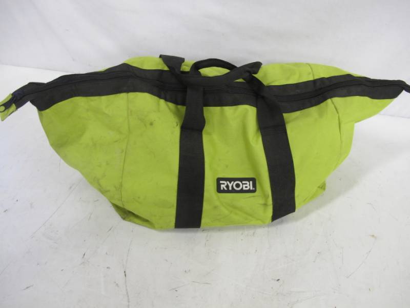 lot 178 image: RYOBI 18-Volt ONE Lithium-Ion Cordless 6-Tool Combo Kit with (2) 1.5 Ah LITHIUM Batteries, Dual Chemistry Charger, and Bag