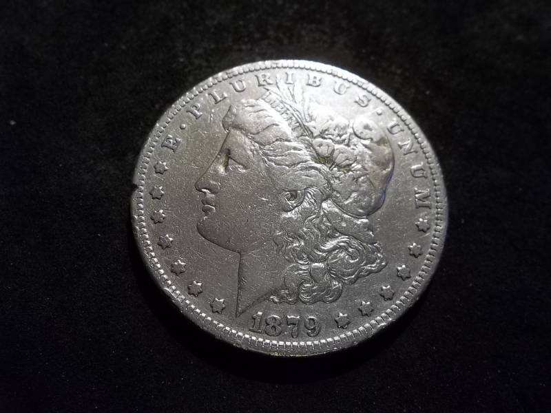 lot 5 image: 1879 S  Morgan Silver Dollar