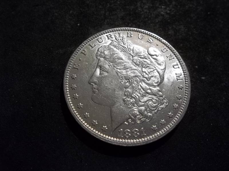 lot 7 image: 1881 O Morgan Silver Dollar