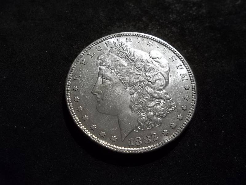 lot 8 image: 1882  Morgan Silver Dollar