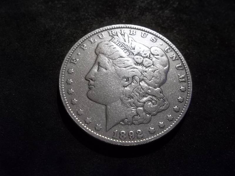 lot 20 image: 1892 Morgan Silver Dollar