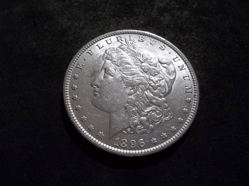 lot 22 image: 1896 Morgan Silver Dollar