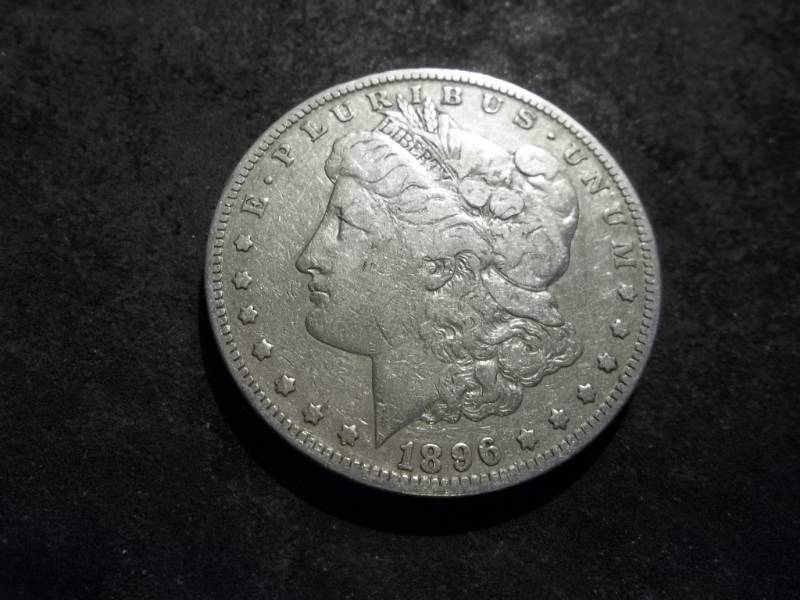 lot 23 image: 1896 S Morgan Silver Dollar