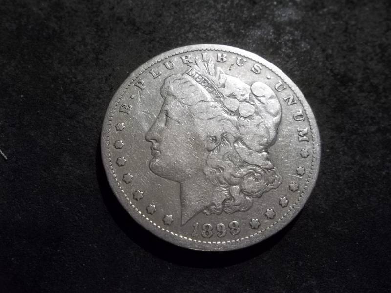 lot 24 image: 1898 S Morgan Silver Dollar