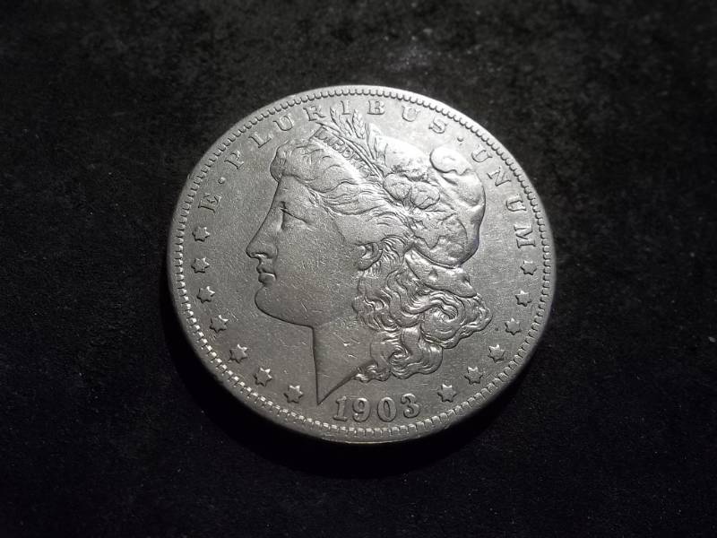 lot 27 image: 1903 S Morgan Silver Dollar