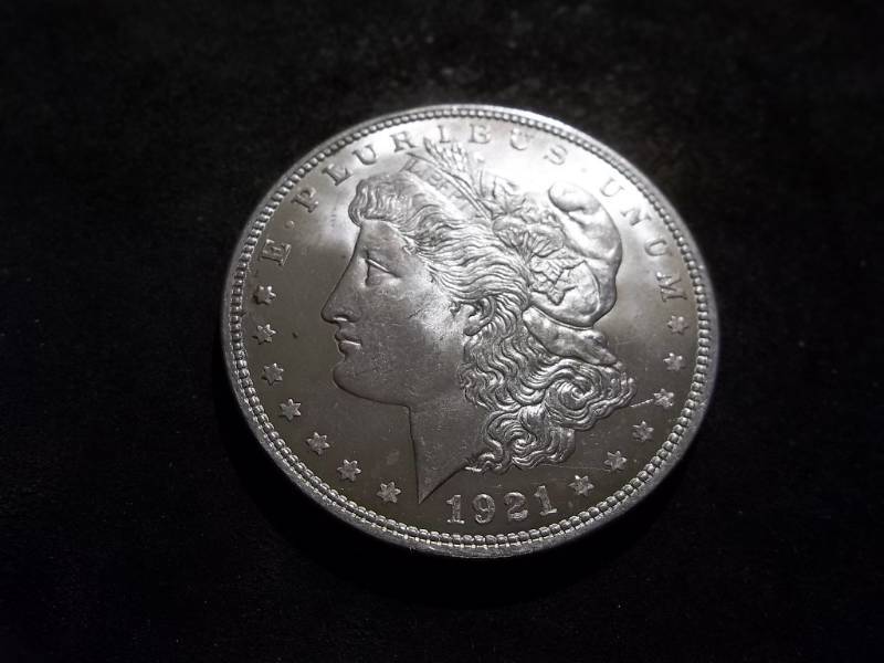 lot 30 image: 1921 D Morgan Silver Dollar