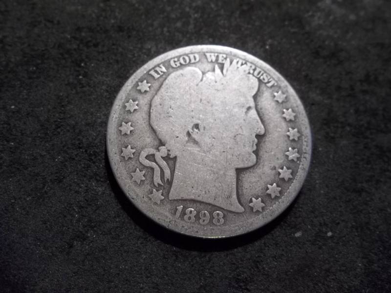 lot 69 image: 1898 O Barber Half Dollar