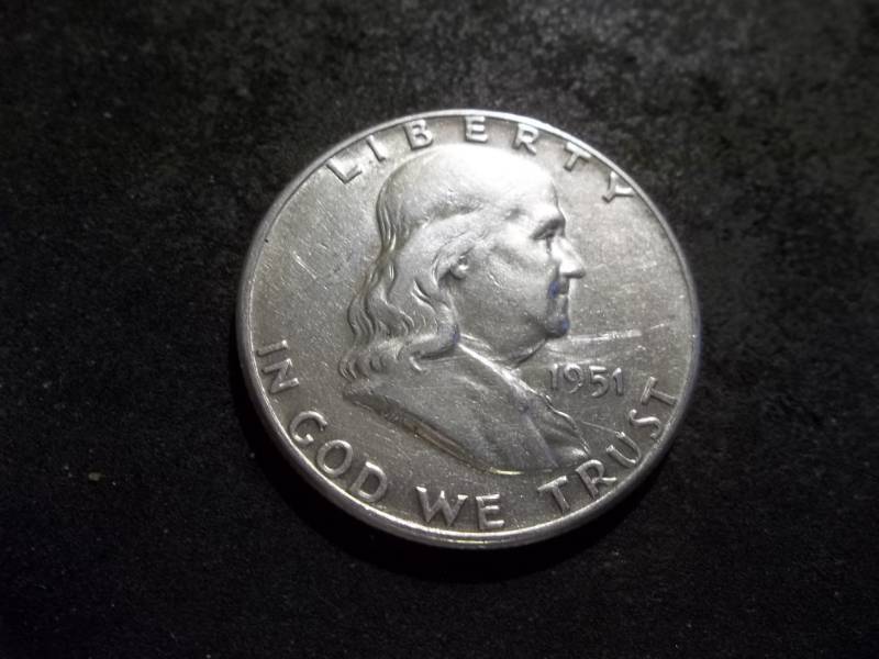 lot 84 image: 1951 Franklin Half Dollar