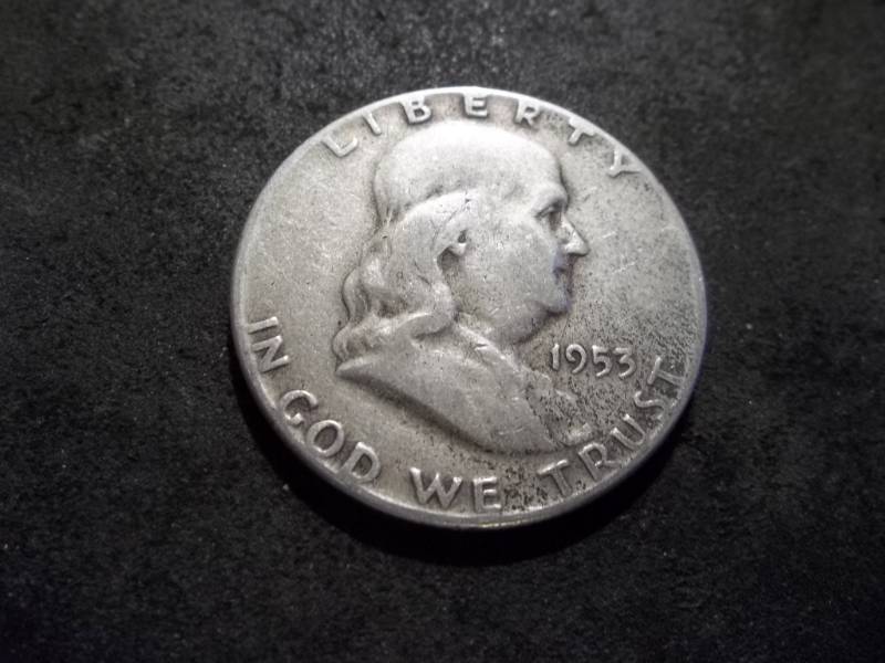 lot 90 image: 1953 Franklin Half Dollar