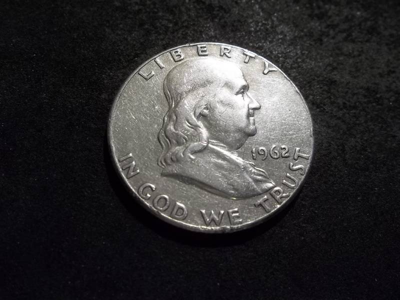 lot 109 image: 1962 Franklin Half Dollar