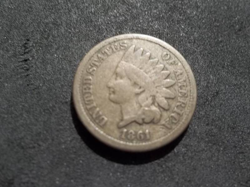 lot 119 image: 1861 Indian Head Cent