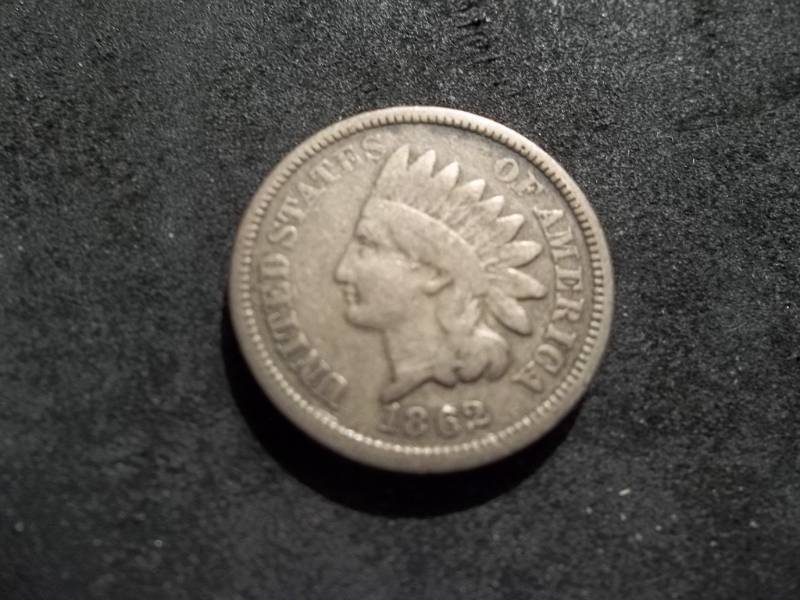 lot 120 image: 1862 Indian Head Cent