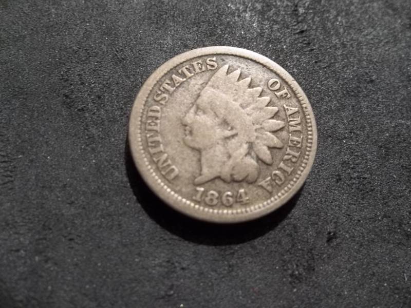 lot 122 image: 1864 Indian Head Cent