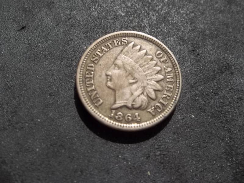 lot 123 image: 1864 Indian Head Cent
