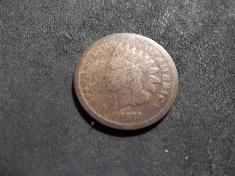 lot 129 image: 1873 Indian Head Cent