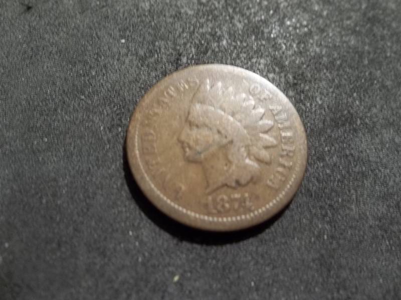 lot 130 image: 1874 Indian Head Cent