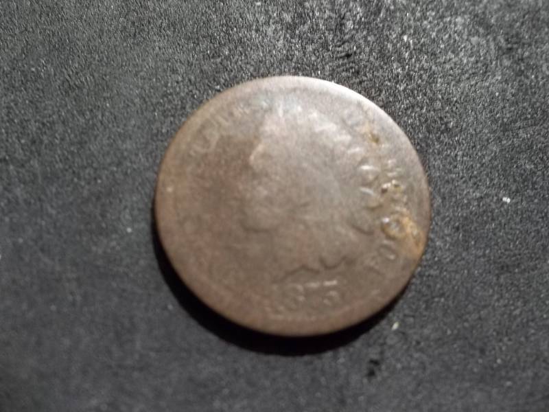 lot 131 image: 1875 Indian Head Cent