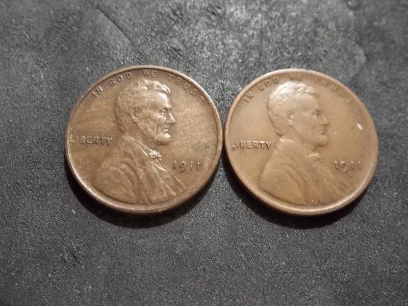 lot 152 image: 1911, 1911 D Lincoln Cents