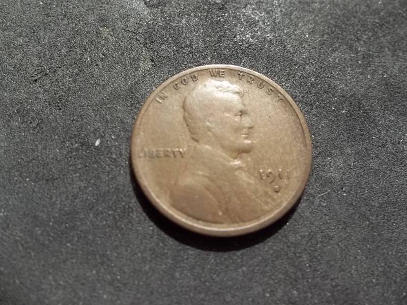lot 153 image: 1911 S Lincoln Cent Key Coin