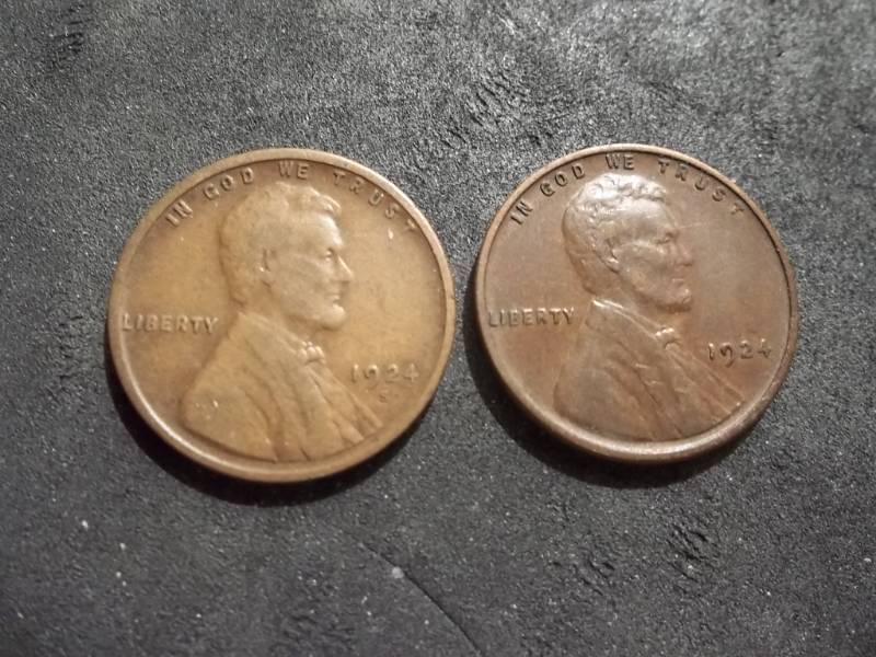 lot 177 image: 1924, 1924 S Lincoln Cents.
