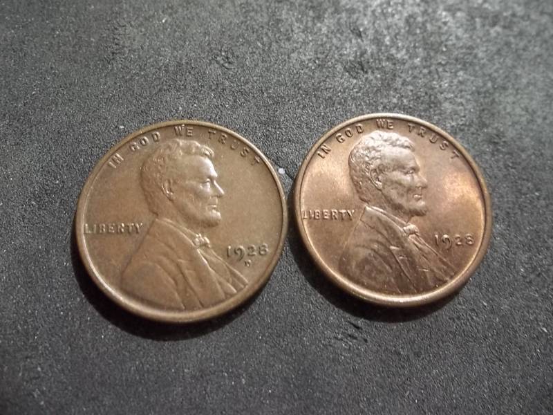 lot 185 image: 1928, 1928 D Lincoln Cents