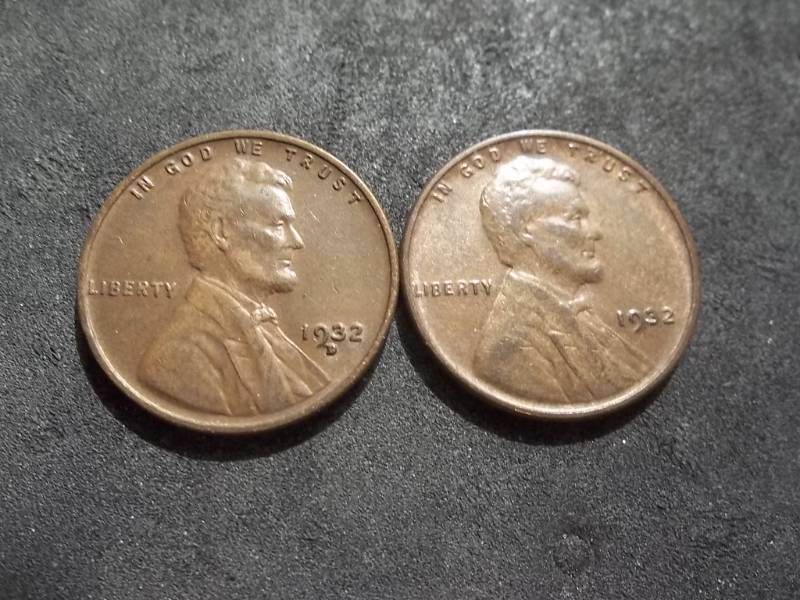 lot 192 image: 1932, 1932 D Lincoln Cents