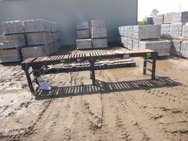 Hytrol 138-SPA Powered Roller Conveyor with Drive
