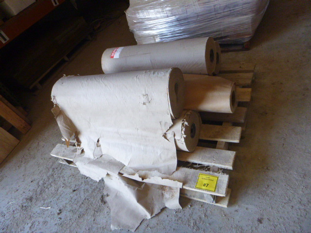 5 Rolls of Uline Kraft Paper