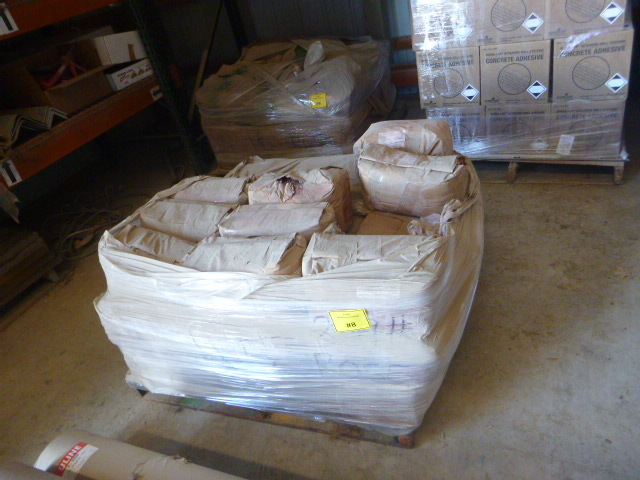 Pallet of Red Concrete Pigment