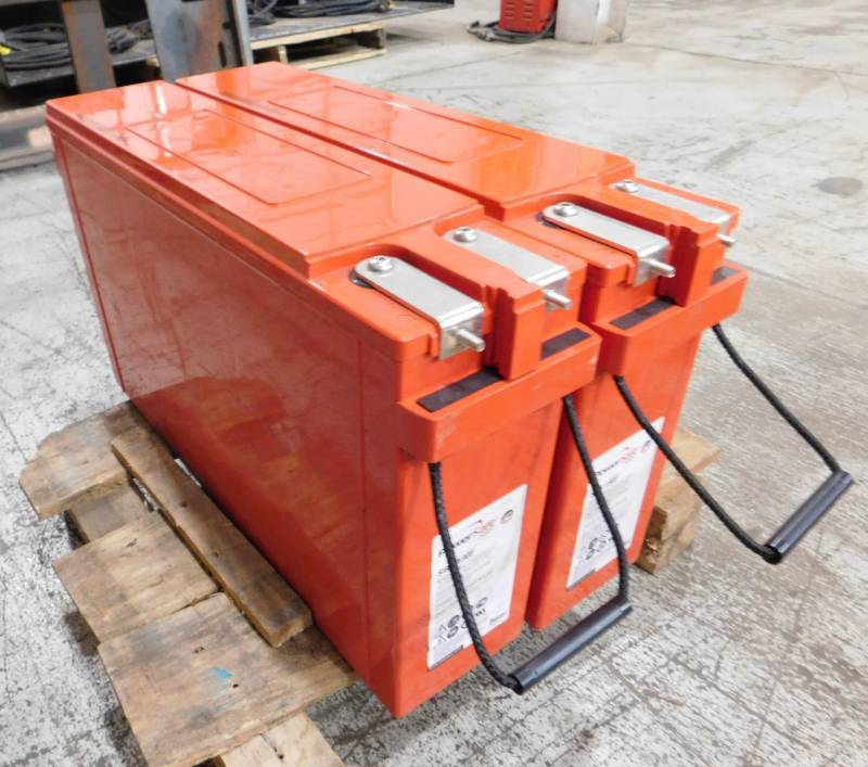lot 9 image: Two SBS190F Telecom Batteries