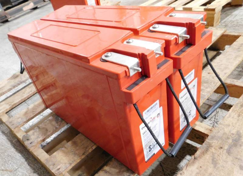 lot 10 image: Two SBS190F Telecom Batteries