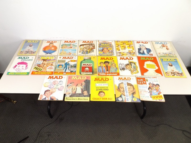 Lot of Vintage MAD Magazines