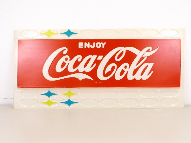 Vintage Hard Plastic Coca-Cola Sign