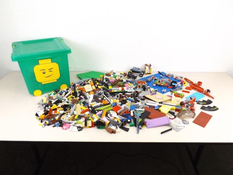 Large Bucket of Legos