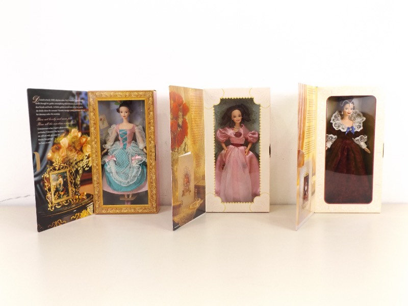 3 NEW Valentines Series Barbies