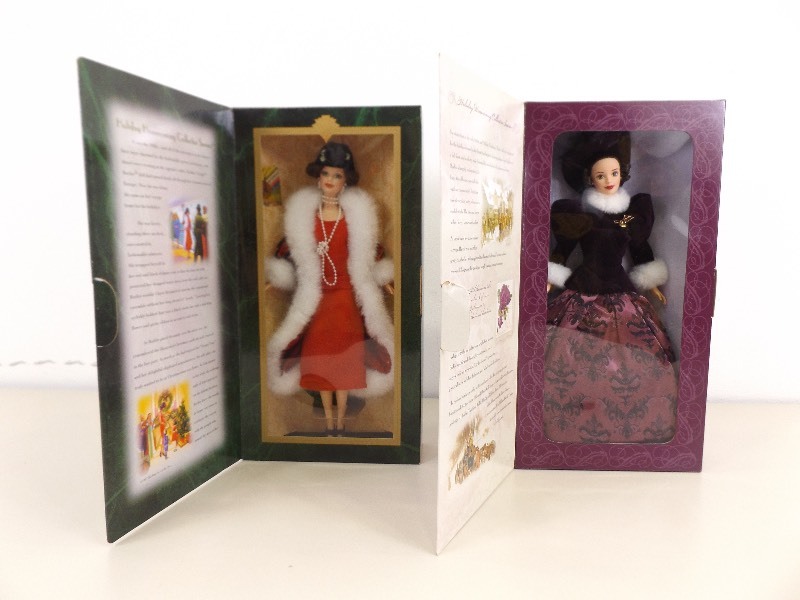 2 NEW Hallmark Holiday Homecoming Series Barbies