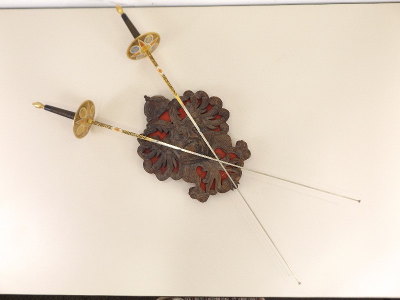 Toledo Metal Sword Wall Decor