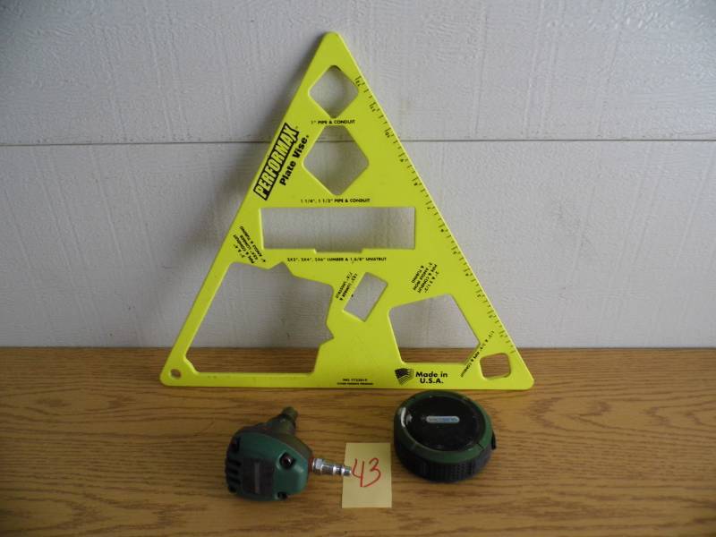lot 43 image: Plate Vise - Drill - Speaker
