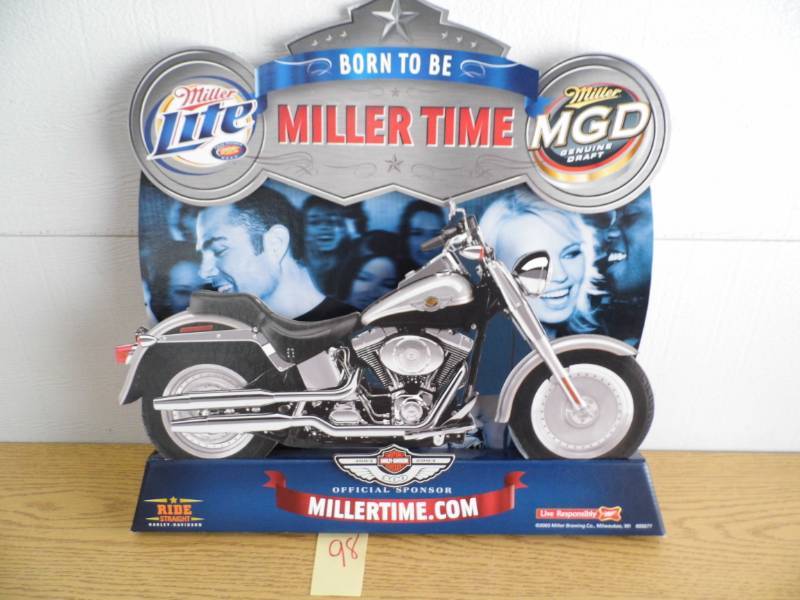 lot 98 image: Miller Cardboard Display
